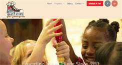 Desktop Screenshot of giantstepsschool.com